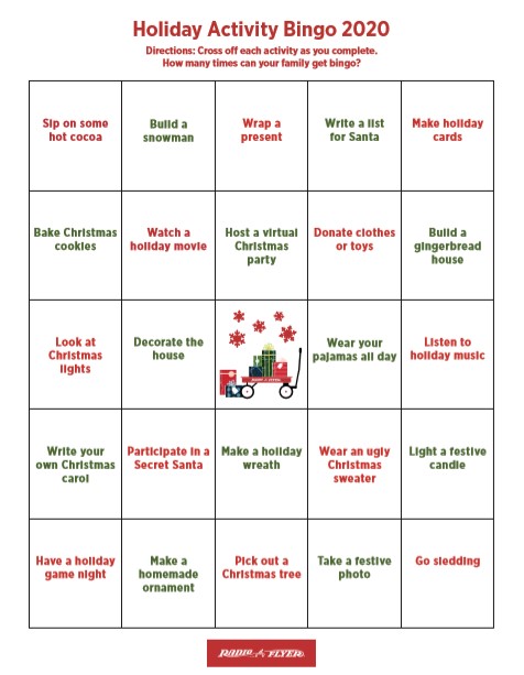 Holiday Bingo Game